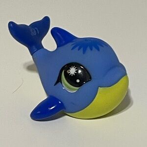LPS Littlest Pet Shop Blue Dolphin Target EXCLUSIVE